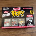 Funko Bitty Pop! Deadpool 4 Pack Sleepover / Larp / Heavy Metal / Mystery 2024