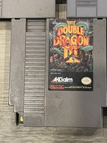 Nintendo NES Vintage Game Lot of  7 UNTESTED Need Cleaning Double Dragon III Etc