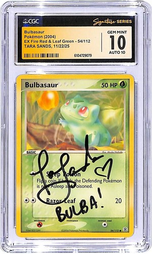 Bulbasaur graded CGC 10 for sale on eBay