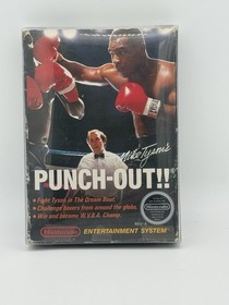 Mike Tyson's Punch-Out!! NES Nintendo &bull; CARTUCHO COMPLETO EN CAJA COMO NUEVO