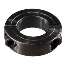 1" Black Oxide Steel Double Split Shaft Collar 2 pcs.