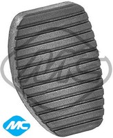 Metalcaucho 02771 Pedalbelag FüR Kupplungspedal FüR Citroen FüR Peugeot