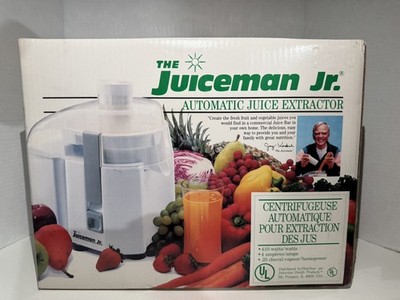 THE JUICEMAN JR, MODEL TR-100A Automatic Juice Extractor NEW Sealed 