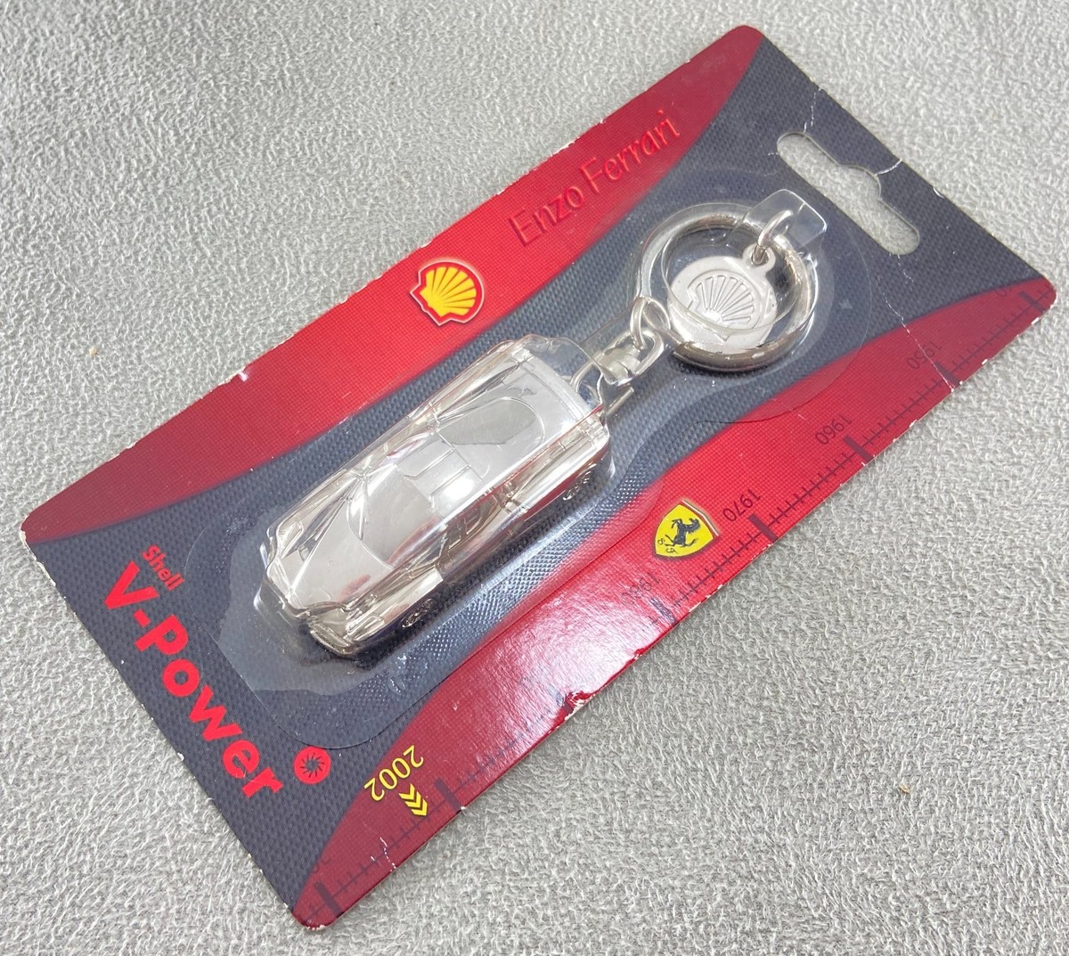 Shell V-Power Ferrari Keychain Set of 4 Enzo 250 GTO F2007 156 F1