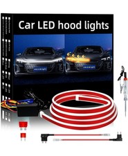 Dynamic Scan Start Up 59" Hood Light Strip Sequential Flowing Turn Signal Lights