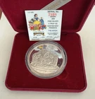 Witch - Disney 50th Anniversary Coin, 5 Troy Oz .999 Fine Silver, #2998