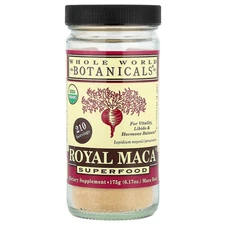 Whole World Botanicals Royal Maca Superfood 6 17 oz 175 g Fair Trade,