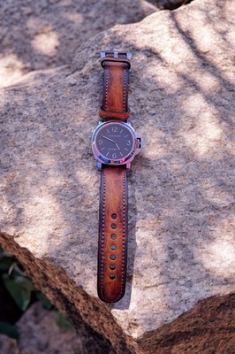 Panerai Luminor PAM 00112, Limitiert 735/1000 Stahl 44mm Glasboden Ref.:OP6727
