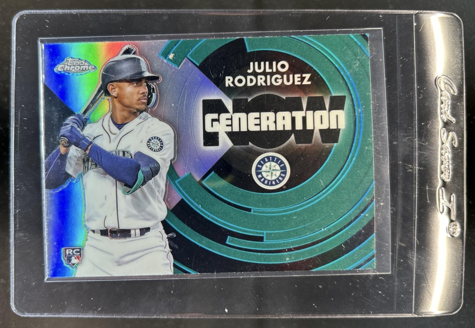 2022 Topps Chrome Update Julio Rodriguez Generation Now RC #GNC-24 Mariners