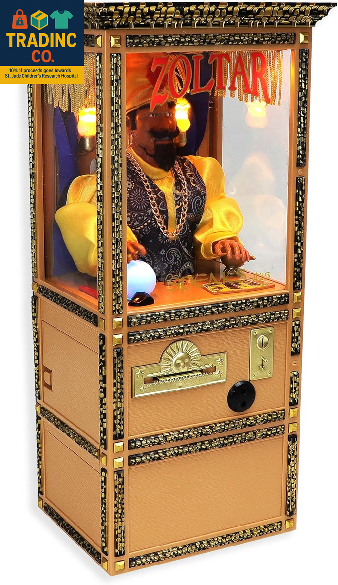 Zoltar Speaks Mini Replica Fortune Teller Machine, Fully Animated