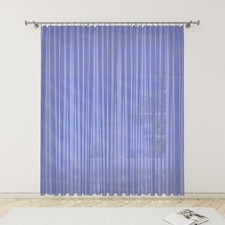 Tenda ZANZARIERA Mosquito Rete FITTA con Frange E Anelli Inclusi retinata