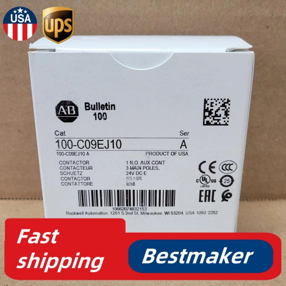 New Allen-Bradley 100-C09EJ10 Contactor AB 100C09EJ10 US Free Tax