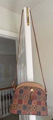 Cork Crossbody Handbag Portuguese Craftsmanship with A Folk-Lore Pattern