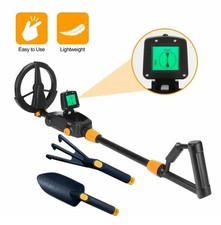 Junior Advanced Metal Detector LCD display Adjustable Kid Lightweight Waterproof