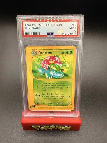 2002 Pokemon e-Series Expedition Base Set 67/165 Venusaur PSA 9