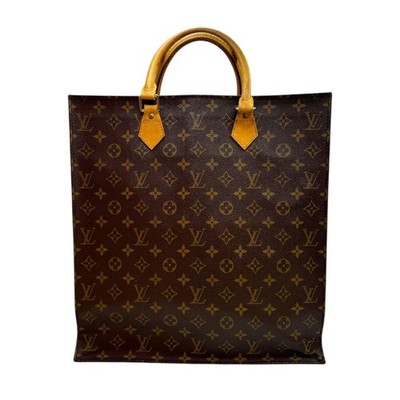 Louis Vuitton Monogram Sac Plat GM Tote Bag M51140 150884596