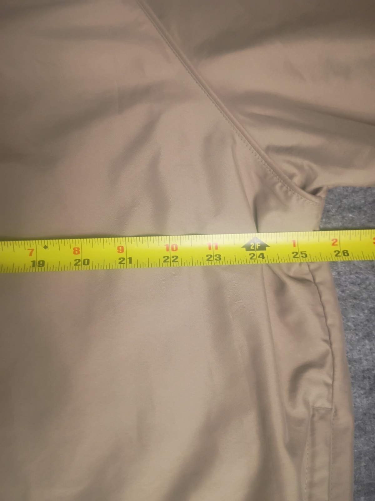 Nike Golf Pullover Windshirt Crewneck Beige Tan Men’s XL Lightweight