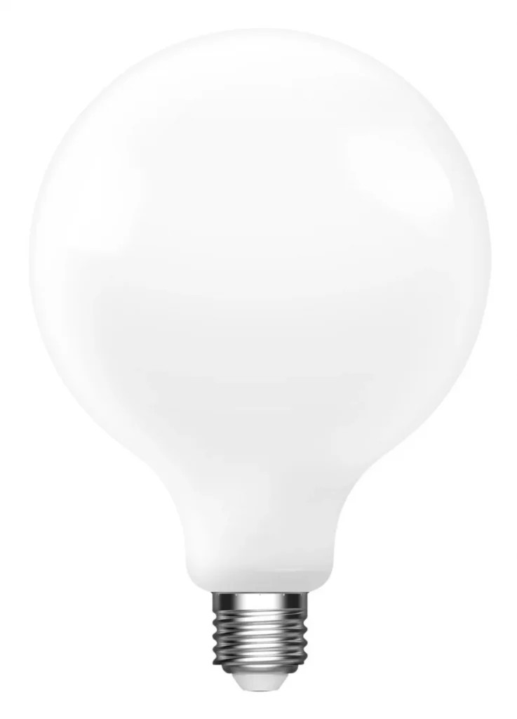 Light Bulb Frosted 7w LED Globe G95 Non Dimmable 2700K E27 806lm Opal TCP
