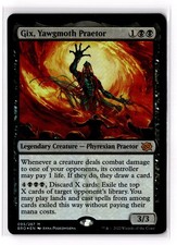 Gix, Yawgmoth Praetor 95 The Brothers' War Foil NM