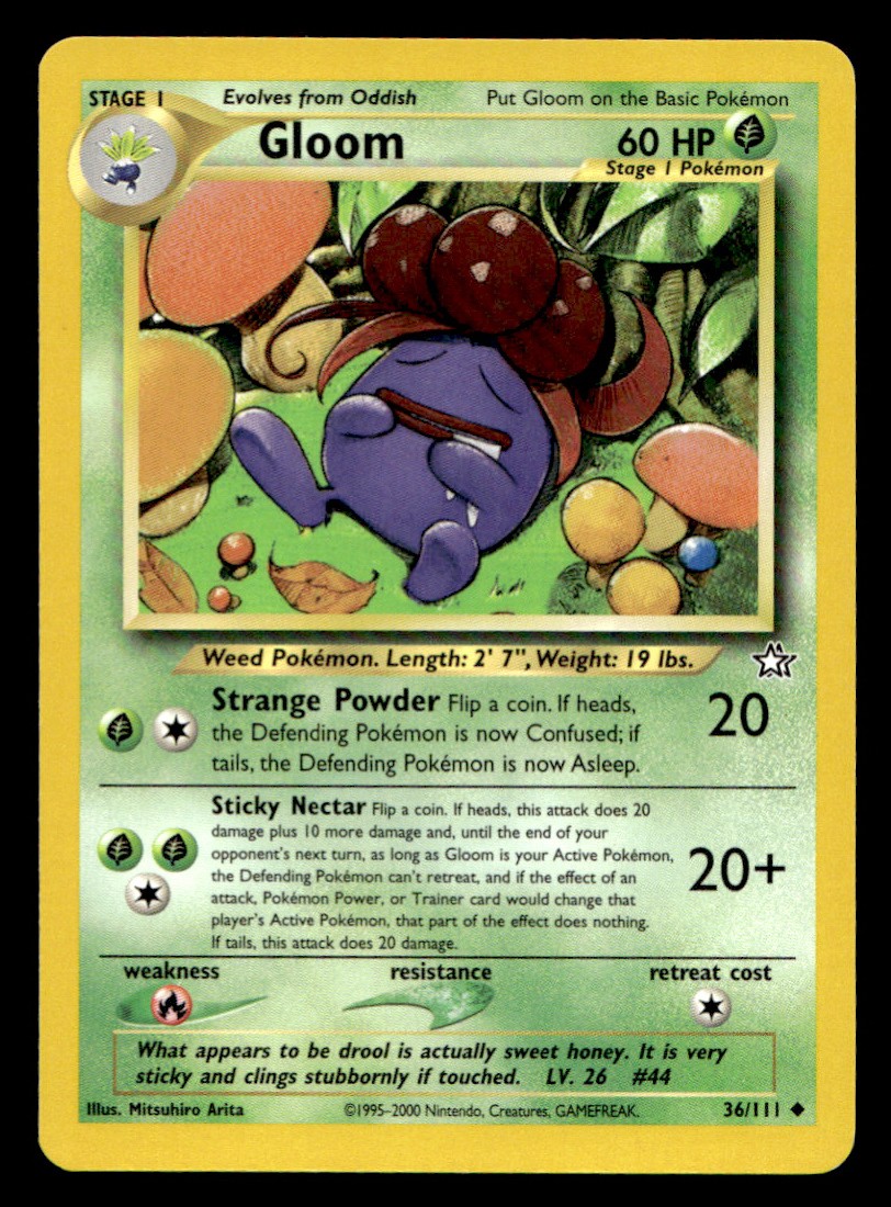 Neo Genesis Gloom #36/111 Pokémon TCG Single Card