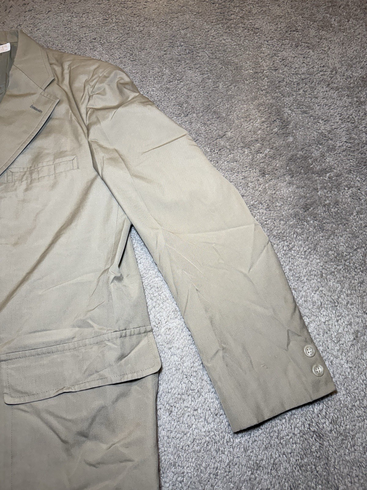 Vintage Brooks Brothers Jacket Men 44R Brown Blazer Wool Sport Coat Made USA 80s thumbnail 4