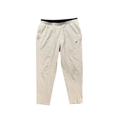 Fabletics Pants Mens Medium Oyster Black The Fundamental Water Repellent Outdoor