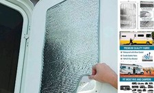 Reflective RV Door Window Shade, 16  x 25  Car Door Window 25inch x 16inch