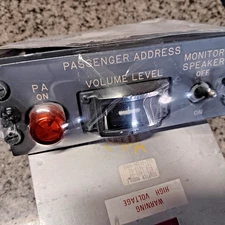 69-17316-5 PASSENGER ADDRESS PANEL WACLINE VOLUME CONTROL FREE SHIPPING