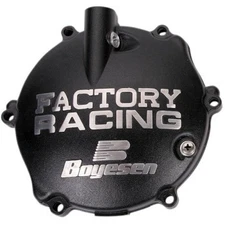Boyesen Factory Clutch Cover Black CC-31B for 94-04 Yamaha YZ 125