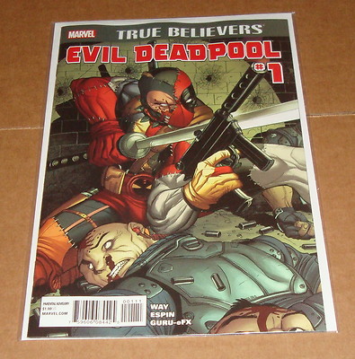 Marvel True Believers Evil Deadpool #1 1st Print Deadpool 45