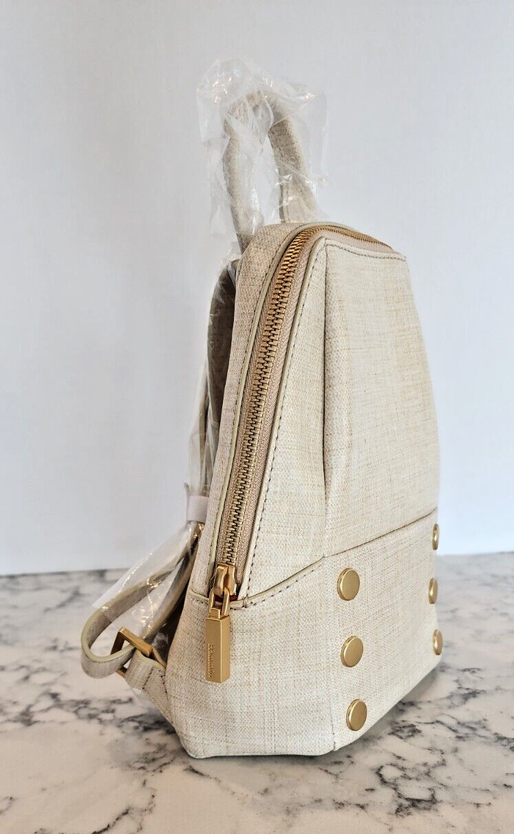 hammitt hunter mini backpack Adjustable buckle backpack straps HAMMITT HUNTER-2 Small Semolina Cream