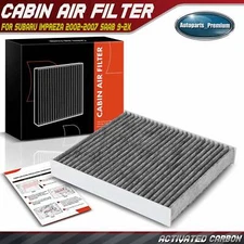 Activated Carbon Cabin Air Filter for Subaru Impreza 02-07 Saab 9-2X 2.0L 2.5L