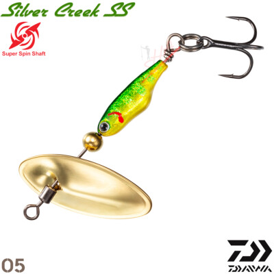 Daiwa Silver Creek SS spinner 6.5 g trout spinner various color