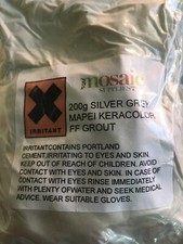 Mapei Keracolor FF Grout Mosaic Craft 200g Silver Grey