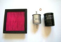 Filtersatz Nissan Micra K11 1992 - 2002 Luftfilter Benzinfilter Bosch ÖLfilter