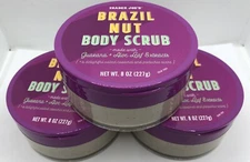 Trader Joe’s Brazil Nut Body Scrub 8 Oz x3 Sealed