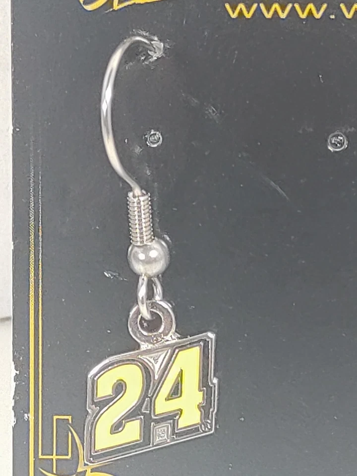 Pendientes NASCAR Jeff Gordon #24 - COLECCIONISTAS Foto 2 de 4