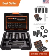 Premium Quality 5-Piece Wheel Lock Removal Kit with Pro-Service Support