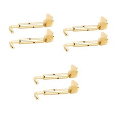 2 Pcs Chin Rest Screw Violin Helping Tools Alloy Chinrest Screws