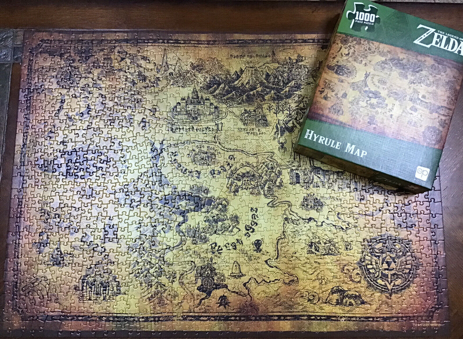 The Legend of Zelda Collector's Map Puzzle - Tokyo Otaku Mode (TOM)