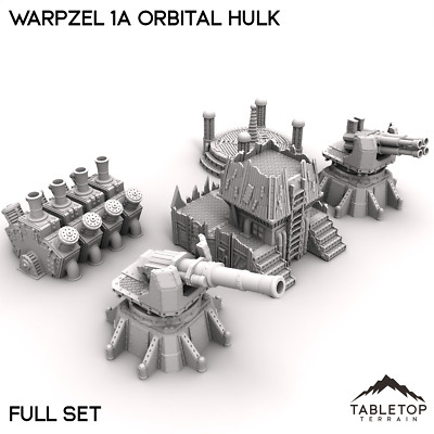 Warpzel 1A Orbital Hulk - Wargaming Ork Terrain
