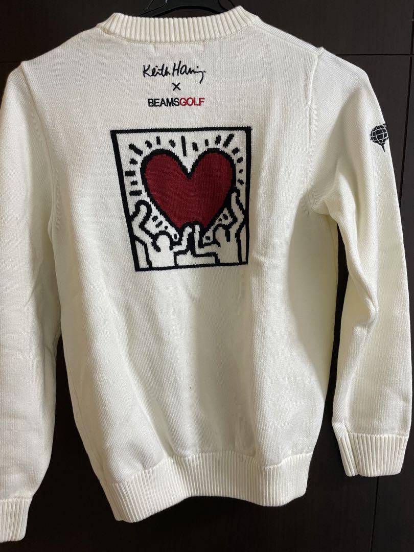 BEAMS GOLF セーター レディースM(Keith Haring) Keith Haring BEAMS