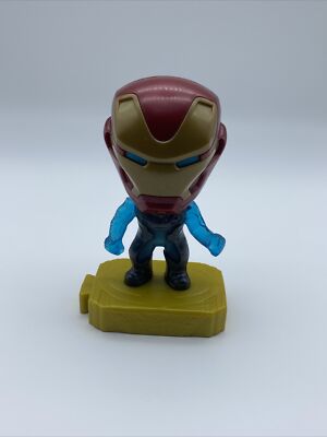 McDonalds 2019 Marvel Avengers Endgame Happy Meal Toy Figure Iron Man Team  Suit