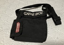 Original Nintendo Gameboy Black Travel Carrying Soft Case Bag
