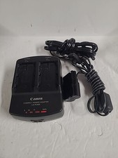 Canon CA-PS400 Dual Battery Charger for BP-511 512 522 -with Dc Coupler