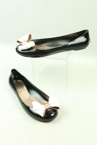 Rose Gold Jelly Slip Ballet Flats Shoes 