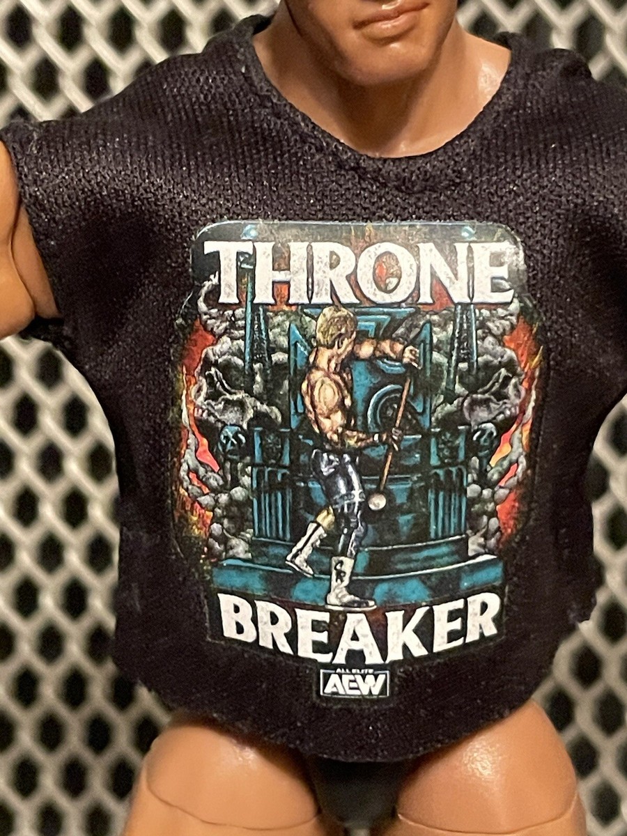 WWE AEW Cody Rhodes Throne Breaker Figure Shirt Toy