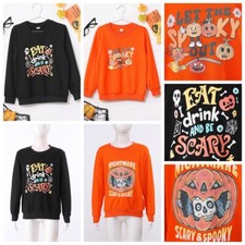 Girls Kids Sweater Hoodies T-Shirt Top Sweatshirt Carnival Long Sleeve Casual