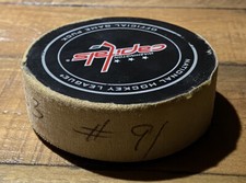 Vladimir Tarasenko St. Louis Blues Game Used 115th Goal Actual Puck Capitals