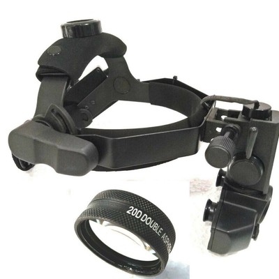 Rechargeable Indirect Ophthalmoscope For Examine the Anterior Retina + 20D Lens